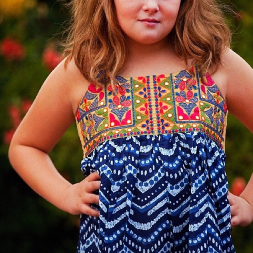 ZigZag Geometric Maxi Dress